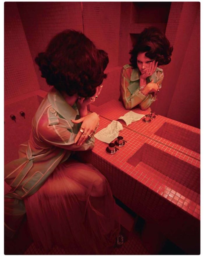 Kendall Jenner Featured In Vogue Italy Magazine's February 2019 Issue