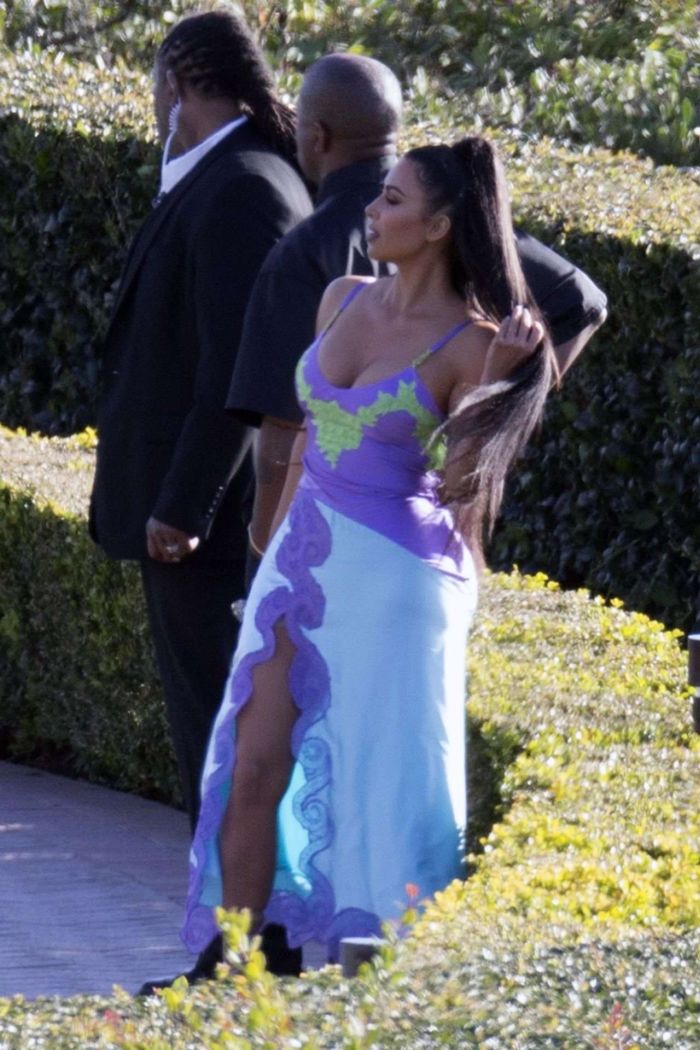 Kim Kardashian Candids Out In Newport Beach