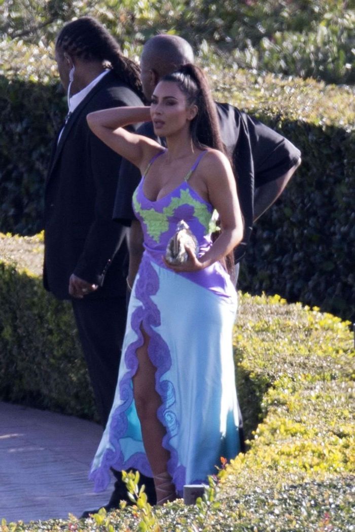 Kim Kardashian Candids Out In Newport Beach