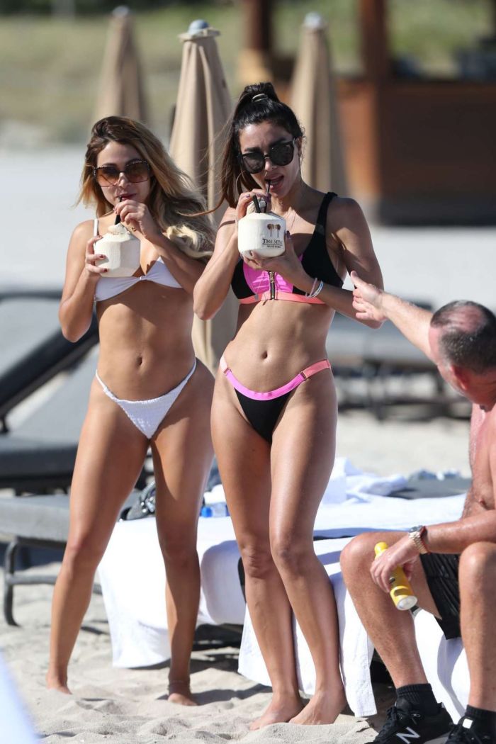Metisha Schaefer Enjoys Her Bikini Vacation At Miami Beach