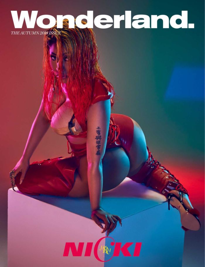 Nicki Minaj Poses For Wonderland Magazine Autumn 2018