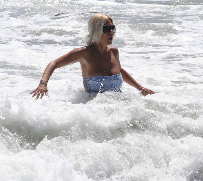 Shauna Sand On A Bikini Vacation In Malibu