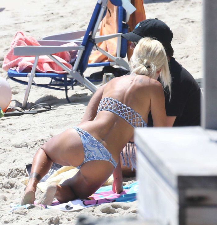 Shauna Sand On A Bikini Vacation In Malibu