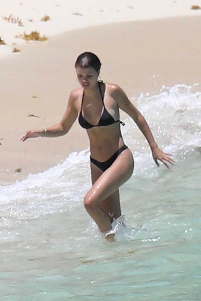 Sofia Richie On A Bikini Vacation At The Beach In St Barts